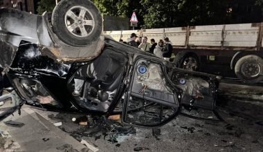 Σοβαρά επεισόδια στη Λβιβ: Διαδηλωτές ανέτρεψαν όχημα της TCC κατά τη διάρκεια επιχείρησης επιστράτευσης (βίντεο)