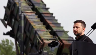 Β.Ζελένσκι: «Θα μας παραδώσουν άμεσα ευρωπαϊκές χώρες Patriot»