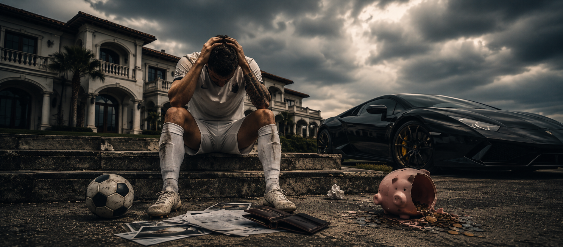 Από τις βίλες και τα supercars στη χρεοκοπία: Οι ποδοσφαιριστές που είδαν τις περιουσίες τους να εξαφανίζονται