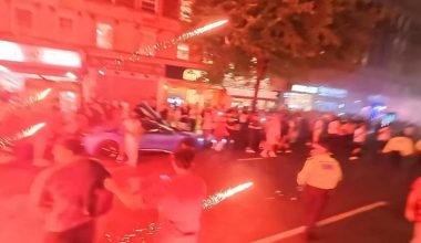 Βίντεο: Χάος προκάλεσαν σε Λονδίνο και Παρίσι οι οπαδοί του Μαρόκο