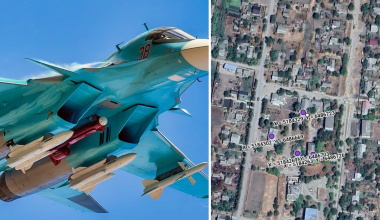 Βίντεο: Ρωσικό Su-34 πέρασε πάνω από κέντρο εφοδιασμού στη Χερσώνα και δεν άφησε τίποτα στο πέρασμά του