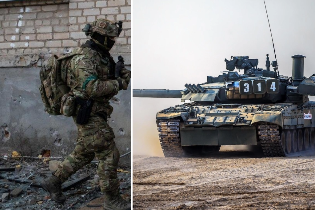 Βίντεο: Ρωσικό άρμα μάχης T-80 χτυπά Ουκρανούς πεζοναύτες τη στιγμή που ετοιμάζονται να φύγουν