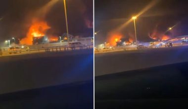 Βίντεο: Η Sheikh Isa Air Base και το αρχηγείο του 5ου Στόλου των ΗΠΑ στις φλόγες μετά την πρόσφατη ιρανική επίθεση