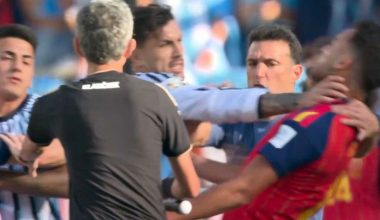 Απίστευτο ξύλο μετά τον τελικό: Μανιασμένος ο Λ.Παρέδες που γράπωσε από τον λαιμό τον Έρικ Γκαρθία! (βίντεο)
