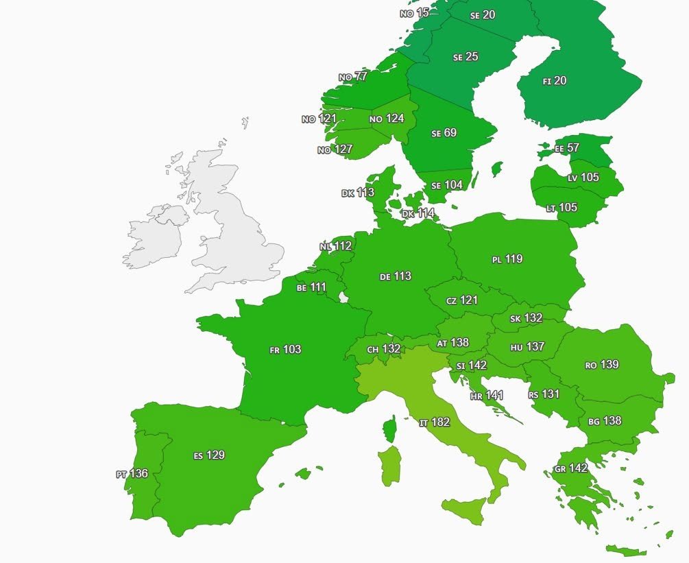 Υψηλές οι τιμές του ηλεκτρικού ρεύματος: Η Ελλάδα δεύτερη ακριβότερη στην Ευρώπη –
