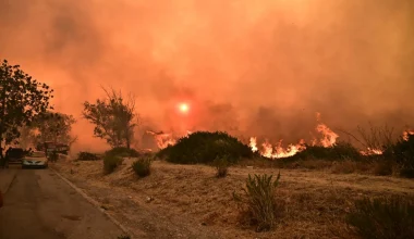 Άλλαζαν λάμπες και προκάλεσαν πυρκαγιά στο Κρυονέρι Αττικής: Χειροπέδες σε δύο άνδρες και επιβολή προστίμων