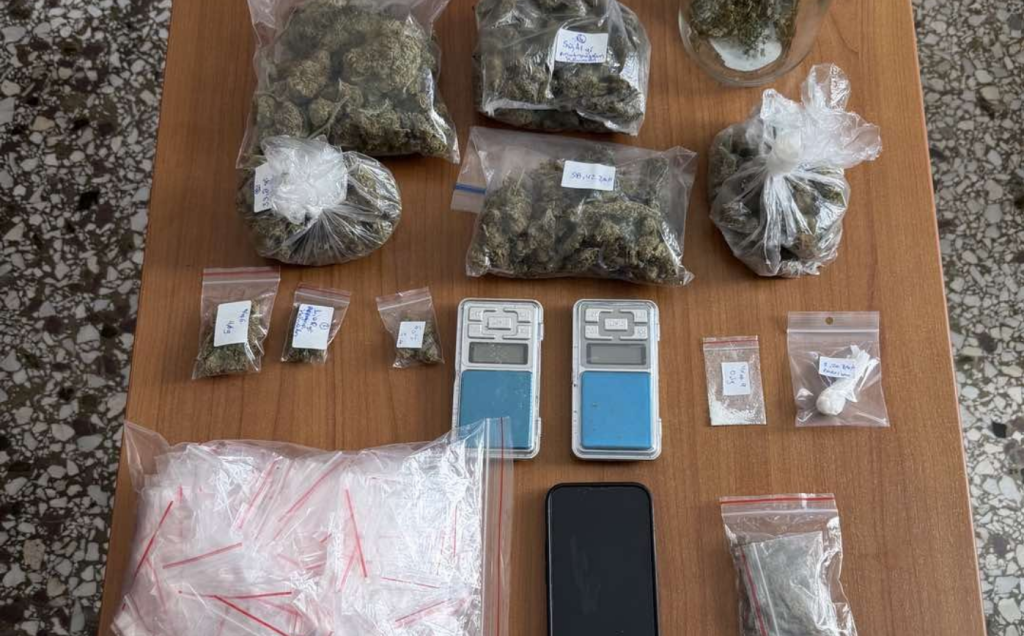 Δύο συλλήψεις στην Πάρο: Κατασχέθηκαν πάνω από 650 γραμμάρια κάνναβης, κοκαΐνη, δενδρύλλια και χρήματα (φωτο)