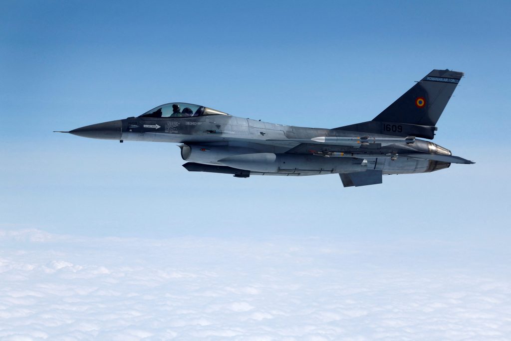 Ρουμανία: Μαχητικό F-16 κατέρριψε drone που παραβίασε τον εναέριο χώρο της χώρας
