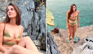 Α.Παντούση: Πόζαρε με μαγιό με φόντο γαλαζοπράσινα νερά και εντυπωσίασε – Δείτε φωτογραφίες