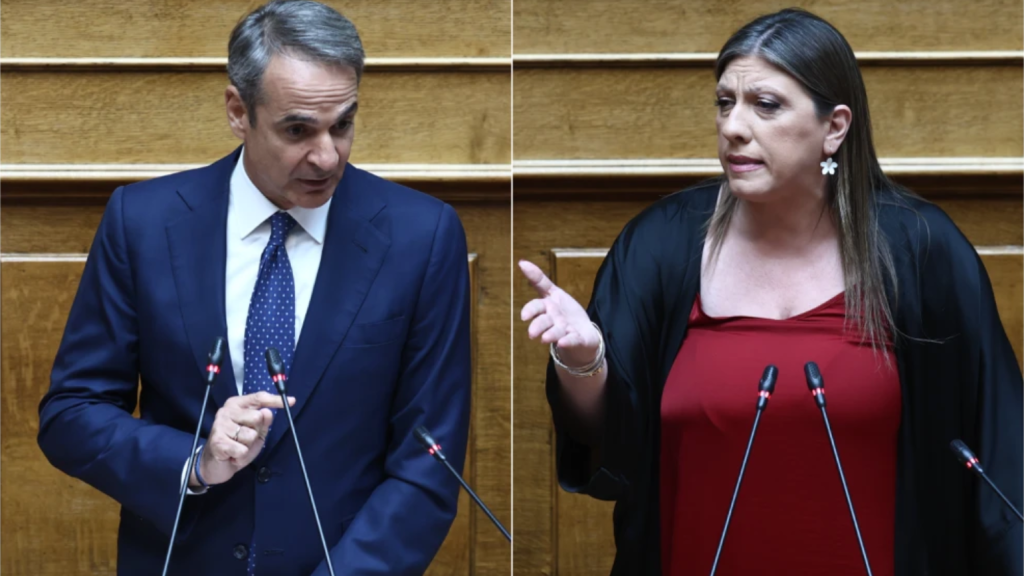 «Άναψαν τα αίματα»: Η στιγμή που ο Κ.Μητσοτάκης αποχωρεί όταν ήρθε η σειρά της Ζ.Κωνσταντοπούλου (βίντεο)