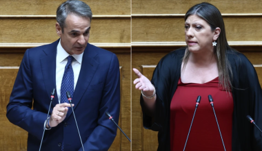 «Άναψαν τα αίματα»: Η στιγμή που ο Κ.Μητσοτάκης αποχωρεί όταν ήρθε η σειρά της Ζ.Κωνσταντοπούλου (βίντεο)
