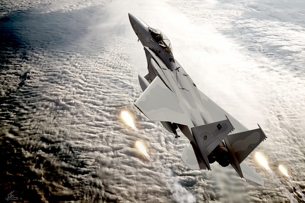 Στην αντεπίθεση οι Σαουδάραβες: F-15SA της βασιλικής Αεροπορίας βομβάρδισαν τους Χούθι στη Χοντέιντα – Δείτε βίντεο