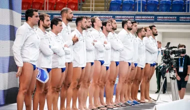 Εθνική: Η στιγμή της λύτρωσης – Η συγκίνηση στην ανάκρουση του εθνικού ύμνου για πρώτη φορά (βίντεο)
