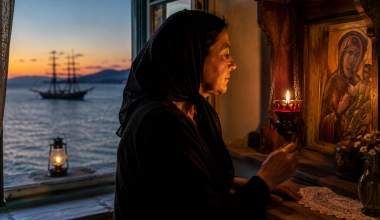 Όταν οι γυναίκες άναβαν καντήλι για τους ναυτικούς που έλειπαν μήνες: Το παλιό ελληνικό έθιμο που χάνεται