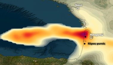 Δορυφορικές εικόνες αποκαλύπτουν το «ταξίδι» των καπνών από τις πυρκαγιές στη Γαλλία