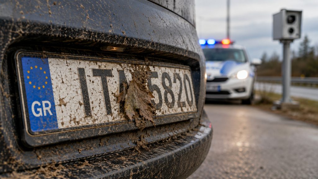 Νέος ΚΟΚ: Πρόστιμο 350 ευρώ και αφαίρεση πινακίδων για ένα λάθος που κάνουν πολλοί οδηγοί