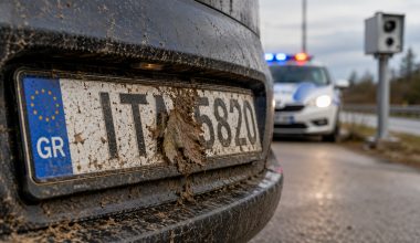 Νέος ΚΟΚ: Πρόστιμο 350 ευρώ και αφαίρεση πινακίδων για ένα λάθος που κάνουν πολλοί οδηγοί