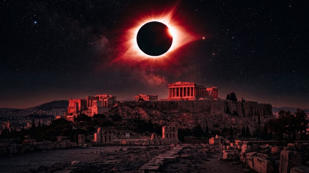 12 Αυγούστου: Η μέρα που ο ουρανός θα «σκοτεινιάσει» – Ολική έκλειψη και το απόκοσμο ηλιοβασίλεμα στην Ελλάδα
