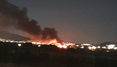 Φωτιά σε εργοστάσιο ανακύκλωσης στο Μαρκόπουλο