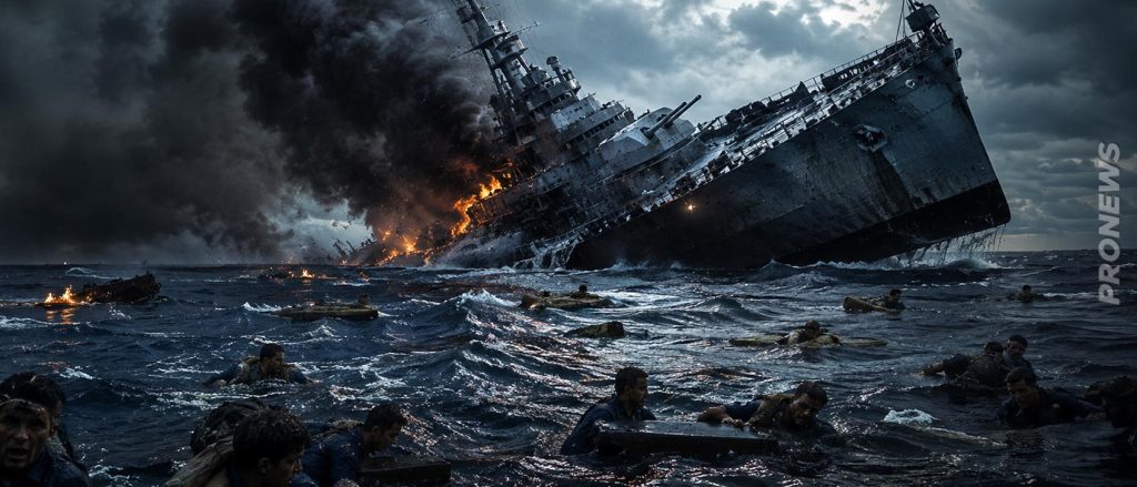 USS Indianapolis: Το πλοίο που βυθίστηκε σε 12 λεπτά και άφησε εκατοντάδες ναυτικούς στο έλεος των καρχαριών