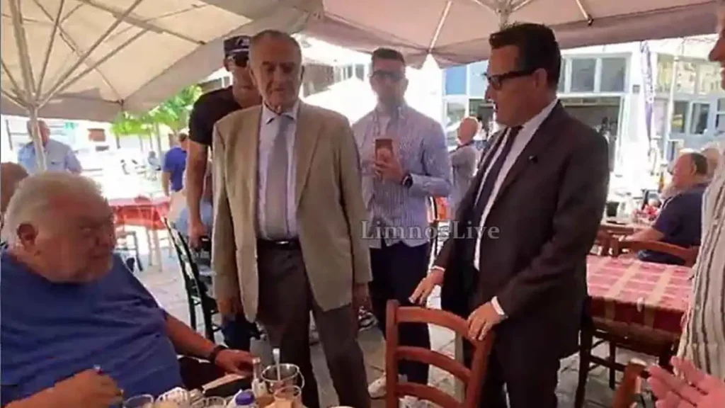 Αποδοκιμασίες και πρωτοφανές κράξιμο για τον Α.Γεωργιάδη στη Λήμνο: «Άιντε δρόμο – Και μη ξανά ‘ρθετε!» (βίντεο)