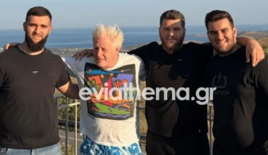 Ο Μπόρις Τζόνσον στην Κάρυστο: Καλοκαιρινές διακοπές σαν απλός παραθεριστής