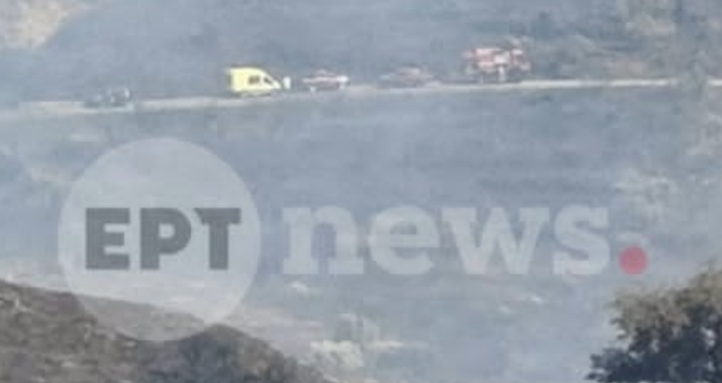 Βίντεο-ντοκουμέντο: Το σημείο όπου η φωτιά έκαψε ζωντανούς τους δύο πυροσβέστες στο Ρέθυμνο