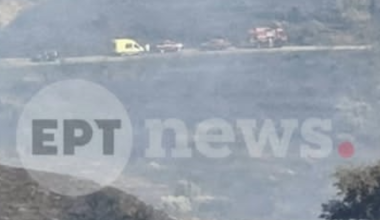 Βίντεο-ντοκουμέντο: Το σημείο όπου η φωτιά έκαψε ζωντανούς τους δύο πυροσβέστες στο Ρέθυμνο