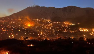 Ρέθυμνο: Ανεξέλεγκτη η φωτιά στον Άγιο Βασίλειο – Τεράστιες οι καταστροφές