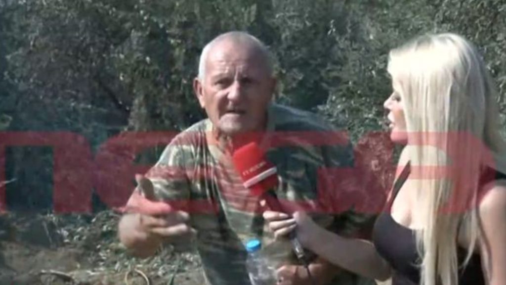 Ο 73χρονος που αψήφησε τις φλόγες στην Άρτα – «Πήγα να βοηθήσω, δεν σκέφτηκα την ηλικία μου» (βίντεο)