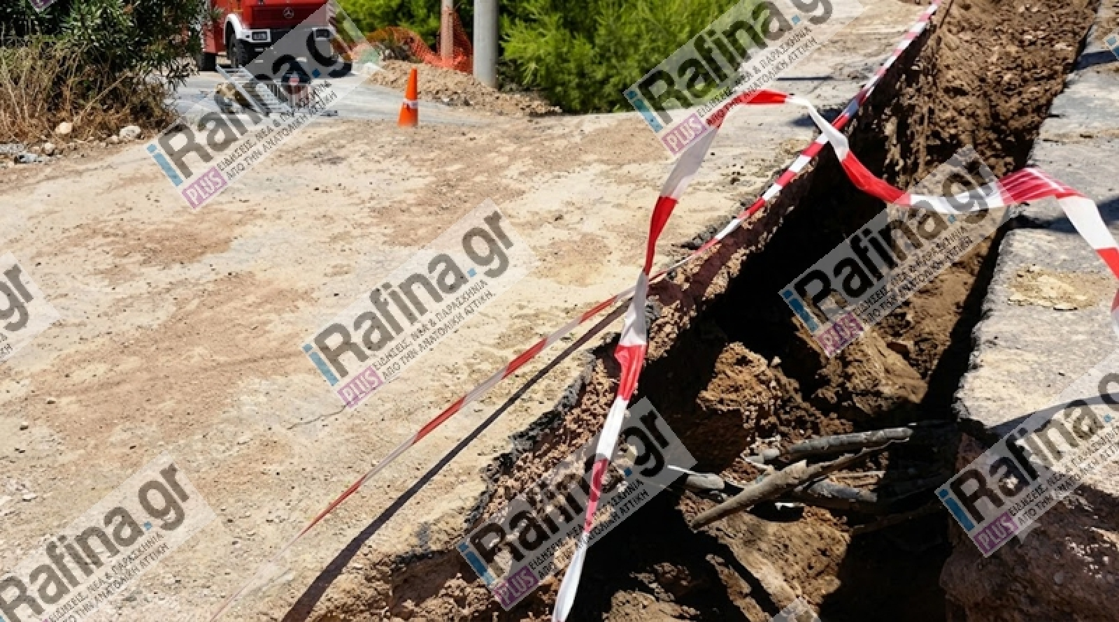 Εργατικό δυστύχημα στον Νέο Βουτζά: Νεκρός 50χρονος που καταπλακώθηκε από χώματα σε τάφρο