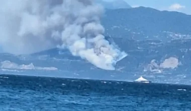 Φωτιά στη Φωκίδα: Στις φλόγες σπίτια στο χωριό Πηγή (βίντεο)