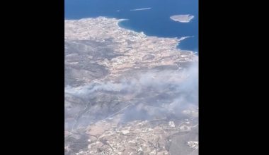 Αεροπορικό βίντεο καταγράφει την ανείπωτη καταστροφή στην Πάρο