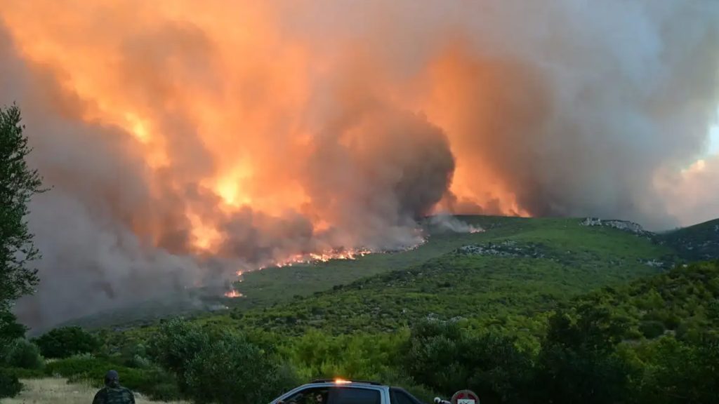 Δορυφορικές εικόνες δείχνουν την τραγική κατάσταση των 100.000 στρεμμάτων που κάηκαν σε Βοιωτία και Αττική (φωτο)