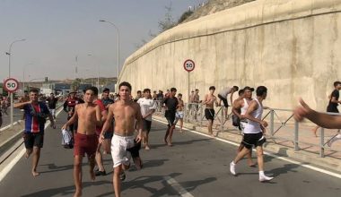 Θέουτα: Πλήθη Μαροκινών φωνάζουν «Αλλάχ Άκμπαρ» συγκρούονται με την ισπανική αστυνομία (βίντεο)