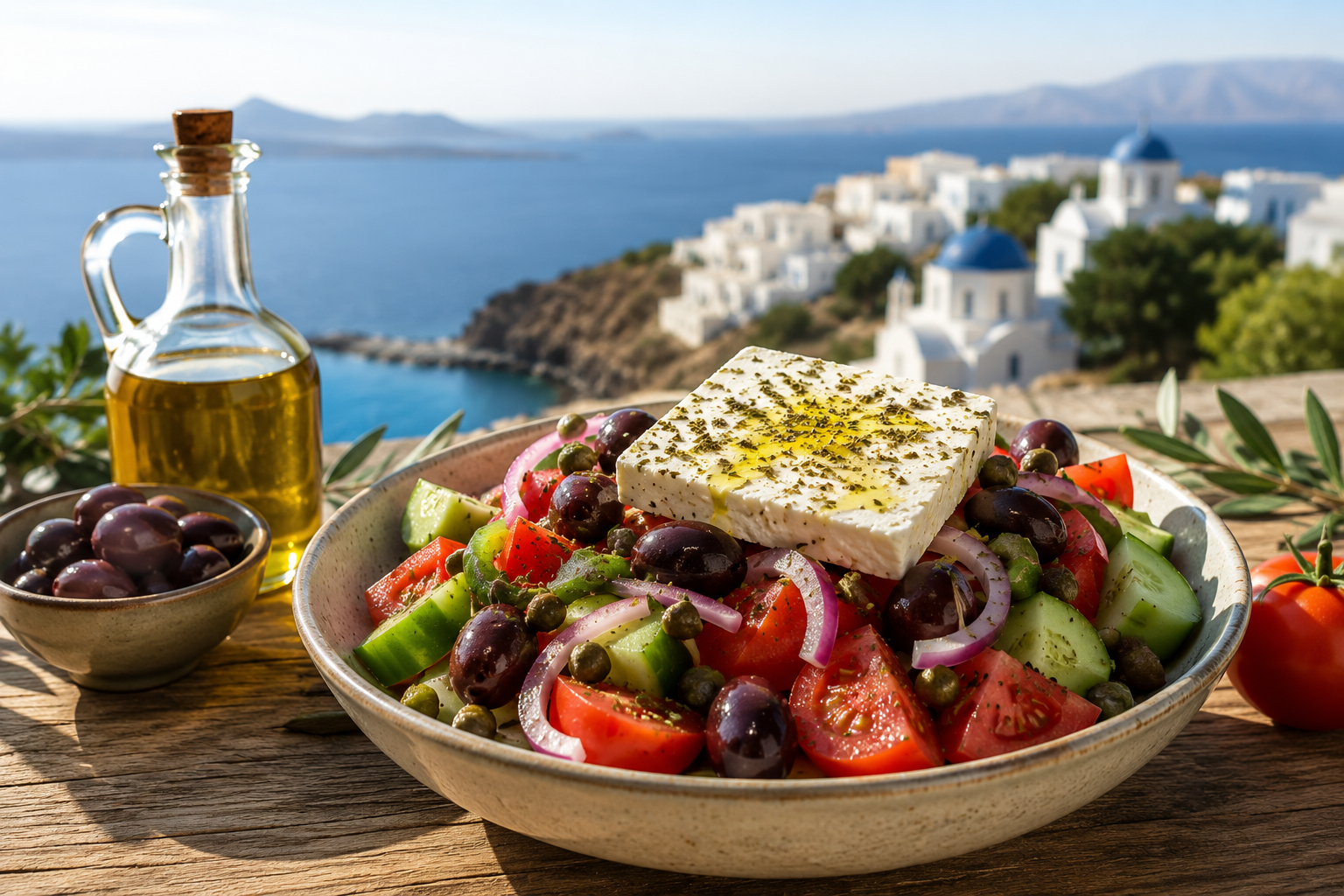 Γιατί κάθε νησί έχει τη δική του χωριάτικη σαλάτα;