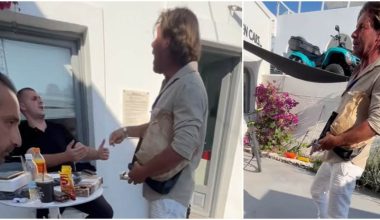 «Βάλε την σκούπα στο κ@λο σου»: Επική κατσάδα ιδιοκτήτη ενοικιαζόμενων ΙΧ στη Σαντορίνη 