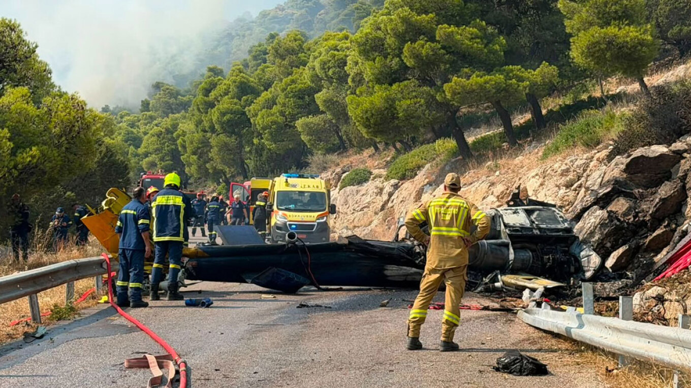 Συνελήφθη αδελφός αντιδημάρχου που παραβίασε τον αποκλεισμό στο σημείο της πτώσης του ελικοπτέρου στην Ψάθα