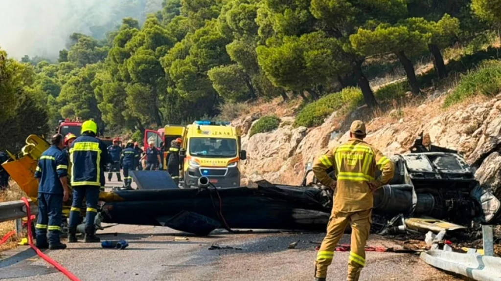Ελεύθερος ο αδερφός αντιδημάρχου Μάνδρας που έσπασε το μπλόκο της ΕΛΑΣ στο σημείο της συντριβής του ελικοπτέρου