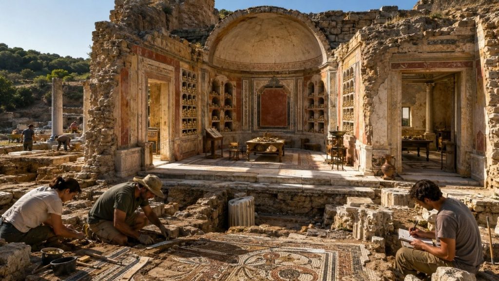 Αρχαιολόγοι έλυσαν το μυστήριο ενός ρωμαϊκού χώρου 1.600 ετών – Τι έκρυβε η έπαυλη