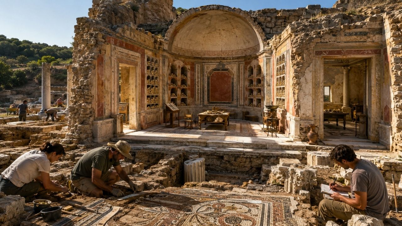 Αρχαιολόγοι έλυσαν το μυστήριο ενός ρωμαϊκού χώρου 1.600 ετών – Τι έκρυβε η έπαυλη