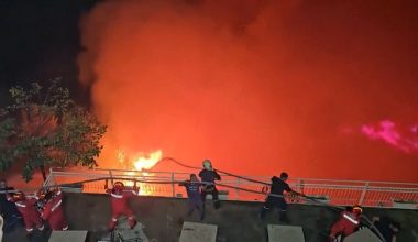 Πύρινη «κόλαση» στην Αλβανία: Μάχη πυροσβεστών και κατοίκων στα Τίρανα με τις πυρκαγιές (βίντεο)