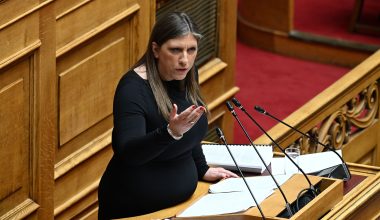 Ζ.Κωνσταντοπούλου: «Ήμουν η μόνη πολιτική αρχηγός που έθεσε το θέμα των συμφωνιών με την Σαουδική Αραβία»