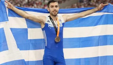 Mε άλμα στα 8.44μ. o Μίλτος Τεντόγλου κατέκτησε την πρώτη θέση και το χρυσό στο Ευρωπαϊκό Πρωτάθλημα στο μήκος