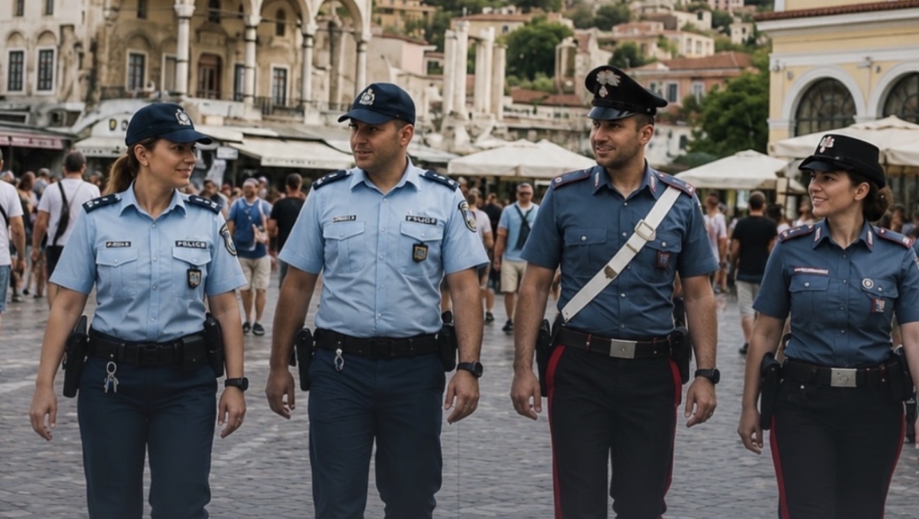 Ιταλοί αστυνομικοί περιπολούν στην Αθήνα βάσει συμφωνίας της κυβέρνησης με την Ιταλία!