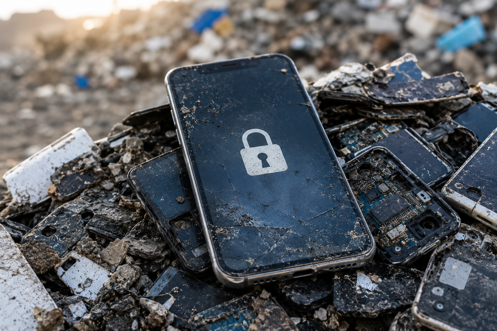 Ένα delete δεν αρκεί: Τι συμβαίνει στα προσωπικά μας δεδομένα όταν πετάμε ένα παλιό κινητό;