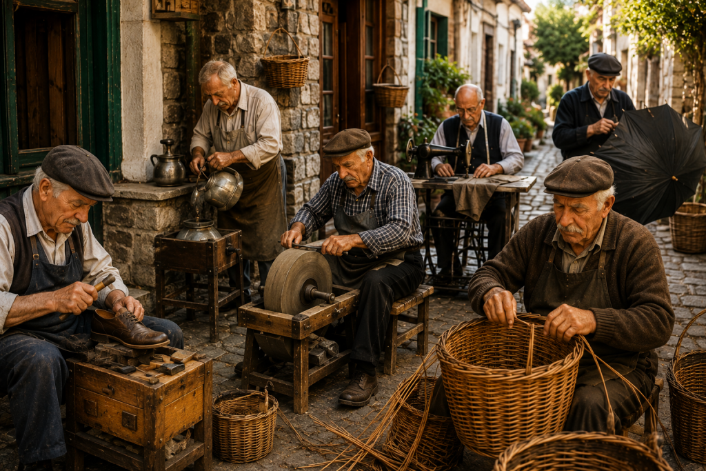 Τα επαγγέλματα που εξαφανίστηκαν από τις ελληνικές γειτονιές – Κάποτε δεν γινόταν χωρίς αυτά
