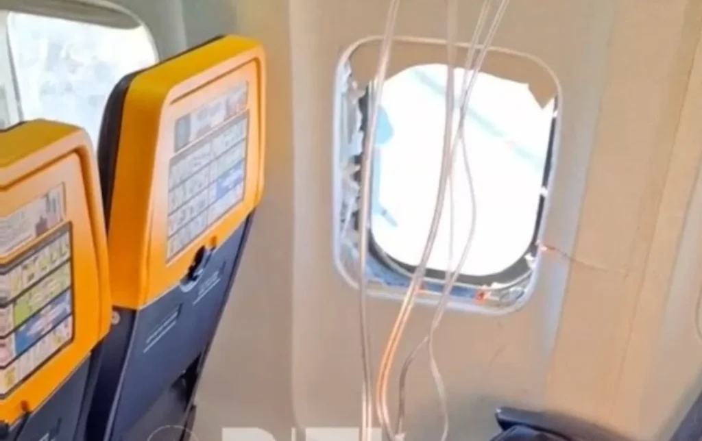 Η απάντηση της Ryanair για τα αίτια του σπασμένου παραθύρου στο αεροπλάνο που είχε απογειωθεί από το «Μακεδονία»