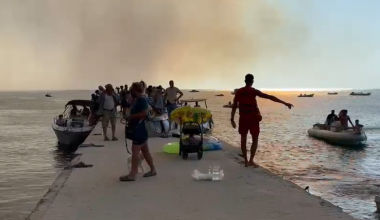Η συγκλονιστική στιγμή της διάσωσης 481 ανθρώπων από θαλάσσης στη Σίβηρη Χαλκιδικής- Δείτε βίντεο