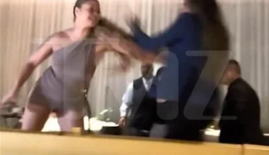 Έκαναν… ρινγκ πολυτελές εστιατόριο του Μπέβερλι Χιλς – Κλωτσιές, μπουνιές και μαλλιοτραβήγματα (βίντεο)